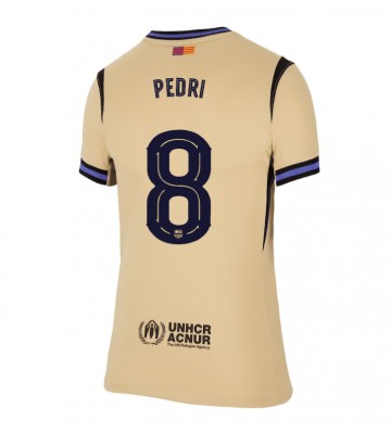 Barcelona Pedri Gonzalez #8 Udebanetrøje Dame 2025-26 Kortærmet